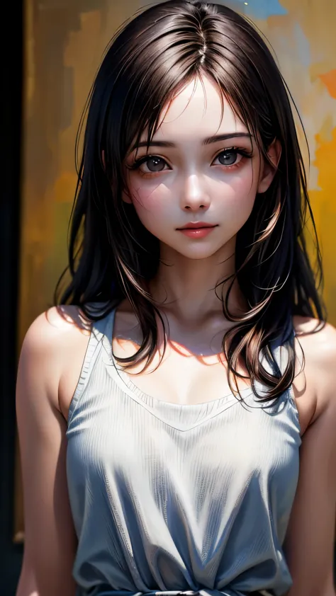 (highest quality、8k、32k、masterpiece)、(Realistic)、(Realistic:1.2)、(High resolution)、Very detailed、Very beautiful face and eyes、1 girl、Round and small face、Tight waist、Delicate body、(highest quality、Attention to detail、Rich skin detail)、(highest quality、8k、O...