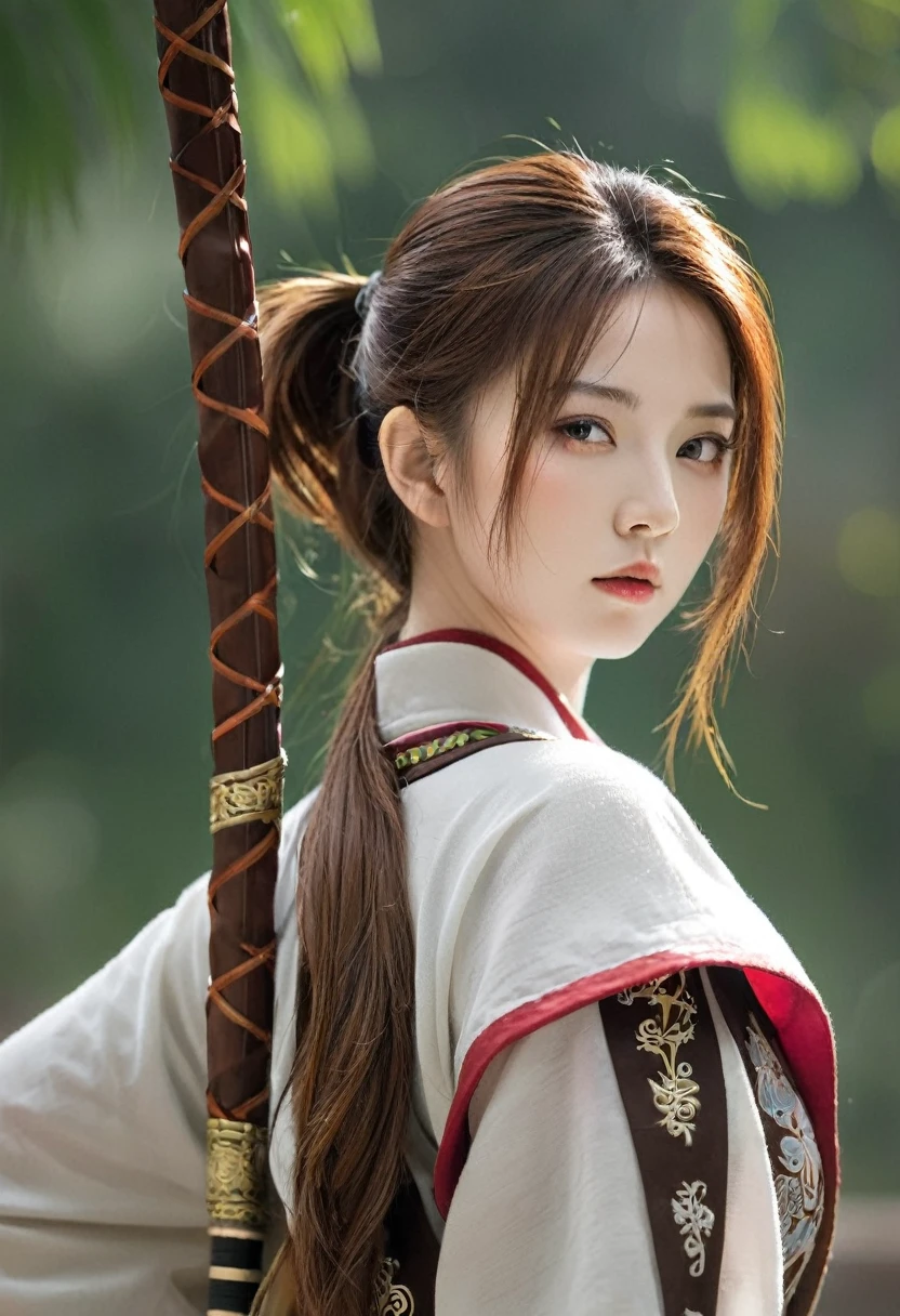 Female Sha Wujing，Sana，Chestnut-haired female warrior