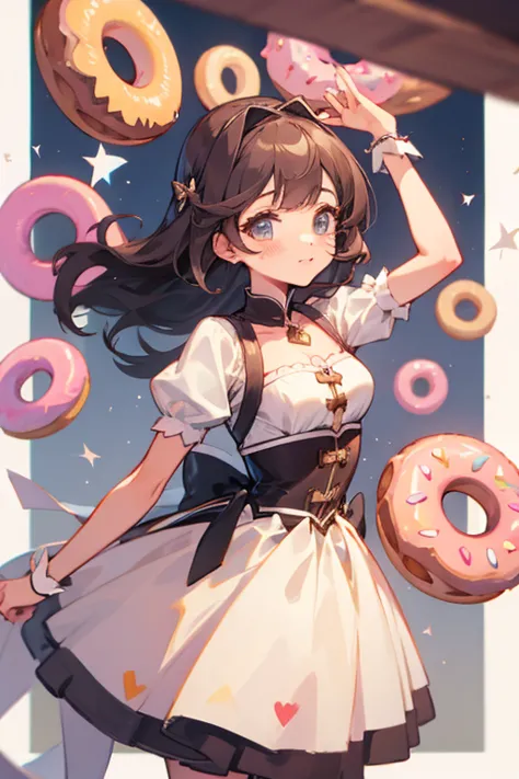 Donut dress magical girl
