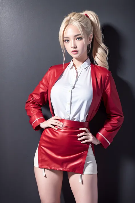 Practical, high resolution, Soft Light,1 female, Solitary, Waist high rise, (Delicate face),(Female students)，Colorful hair、shor...