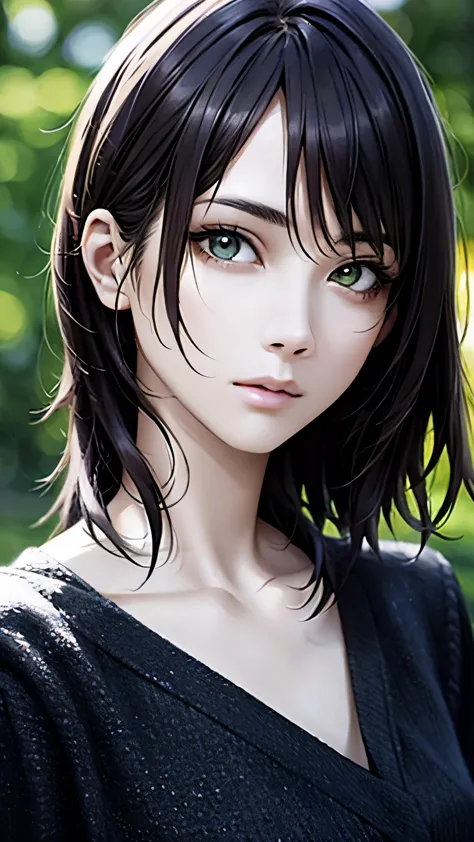 (hig彼st quality、8k、32k、masterpiece)、(realistic)、(realistic:1.2)、(high resolution)、very detailed、very beautiful face and eyes、1 g...