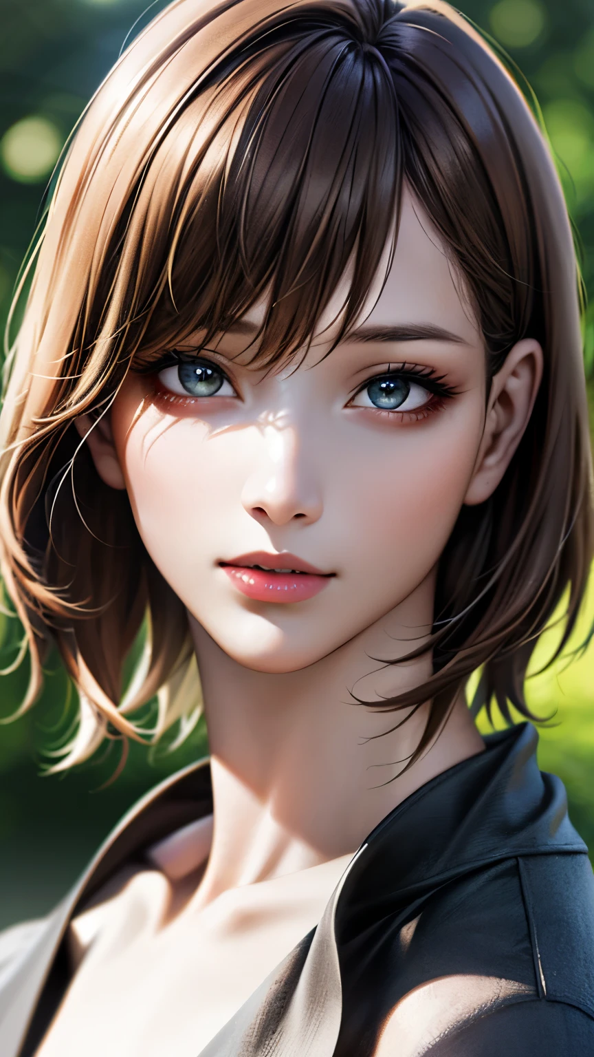 (hig彼st quality、8k、32k、masterpiece)、(Realistic)、(Realistic:1.2)、(High resolution)、Very detailed、Very beautiful face and eyes、1 girl、Delicate body、(hig彼st quality、Attention to detail、Rich skin detail)、Bright colors