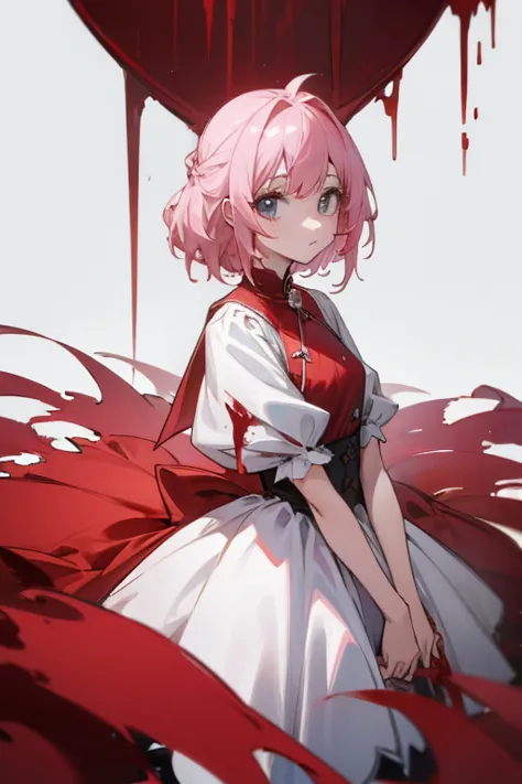 Blood dress magical girl