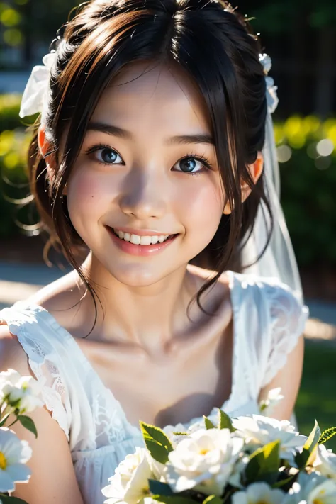lens: 135mm f1.8, (highest quality),(RAW Photos), (Tabletop:1.1), (Beautiful 19 year old Japanese girl), Cute face, (Deeply chis...