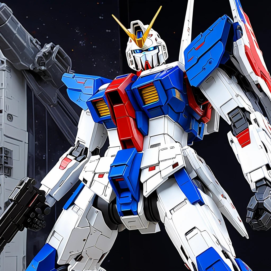 President Trump is piloting a Gundam, liberating the White House from the Democrat rat bastards