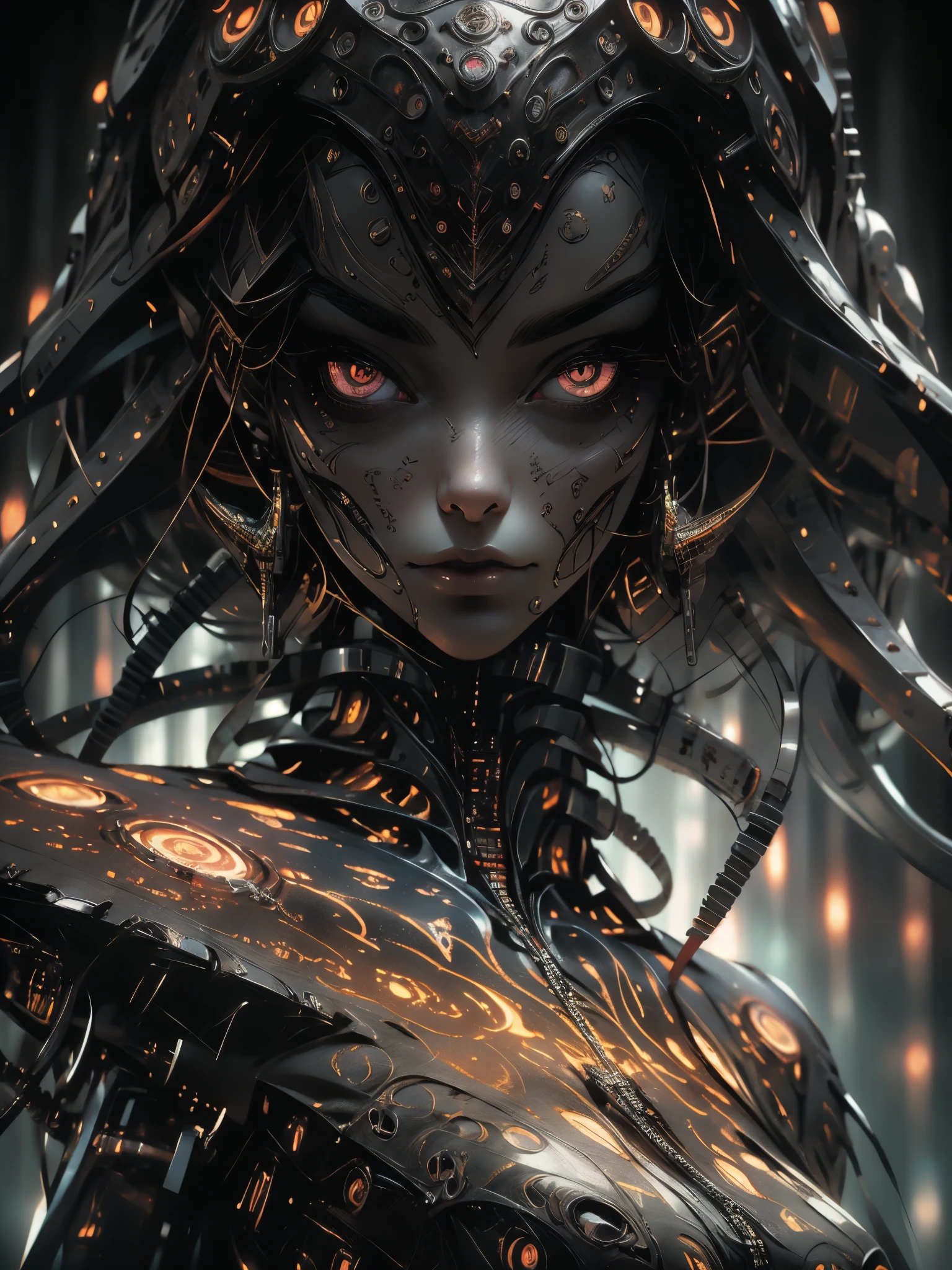 there is a screenshot of a woman in a space suit, cosmic girl, event, cosmic entity, incrinate content details, endless cosmos in the background, historical event, real event, astral background, cosmic background, cosmic goddess, cyborg goddess in cosmos, celestial cosmos, game interface, violet battlefield theme, cosmic style, hyperdetailed content, background details