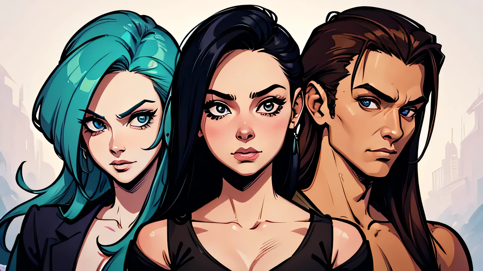  zumbi; Design de personagens de quadrinhos dos anos 90, godesses, arte em estilo de quadrinhos, estilo de arte dos desenhos animados, Lois van Baarle e Rossdraws, estilo de arte dos desenhos animados, Ross Empates 1. 0, rossdraws e jazz, Ross empata 2. 0, estilo de arte de quadrinhos, quadrinhos artgerm