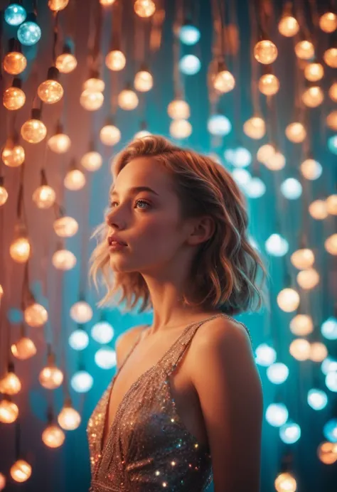 idol, stage lights, by ryan mcginley and brandon woelfel, best quality, masterpiece, very aesthetic, perfect composition, intric...