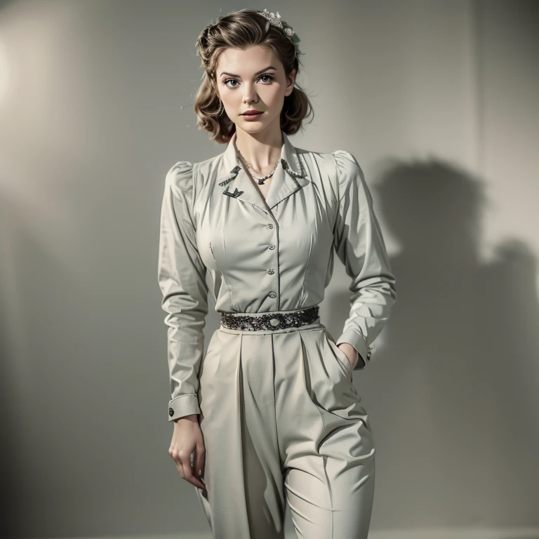 Full body portrait of Betty Seite, allein (im kurzen Matrosen-Outfit, 1940er Jahre, sehr detailiert: 1.5), (fein detailliertes Gesicht, 1.5 Zoll), (1940er Jahre hairstyle with a high pompadour: 1.5 Zoll), (Slim body, Lush, Small hips: 1.8), (an eine Barre gelehnt: 1.5 Zoll), (in einem dunklen, old big band bar from the 1940er Jahre: 1.4 Zoll), (sanfte Studiobeleuchtung, volumetrische Schatten), JCH Street Pan-Film, ISO 100.

Betty Seite,