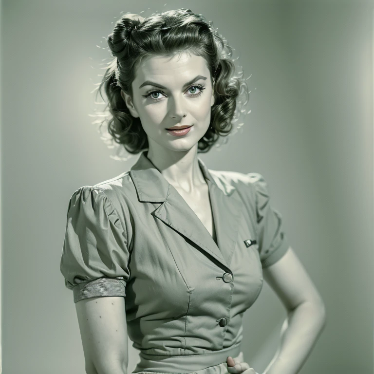 Full body portrait of Betty Seite, allein (im kurzen Matrosen-Outfit, 1940er Jahre, sehr detailiert: 1.5), (fein detailliertes Gesicht, 1.5 Zoll), (1940er Jahre hairstyle with a high pompadour: 1.5 Zoll), (Slim body, Lush, Small hips: 1.8), (an eine Barre gelehnt: 1.5 Zoll), (in einem dunklen, old big band bar from the 1940er Jahre: 1.4 Zoll), (sanfte Studiobeleuchtung, volumetrische Schatten), JCH Street Pan-Film, ISO 100.

Betty Seite,