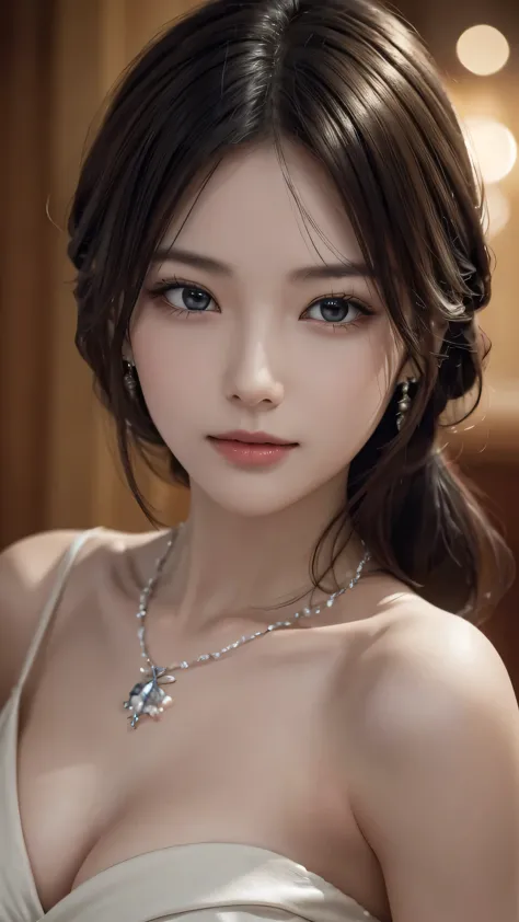 最high quality, masterpiece, High resolution, One girl,China dress,hair ornaments,necklace, jewelry,Beautiful Face,On top of that...