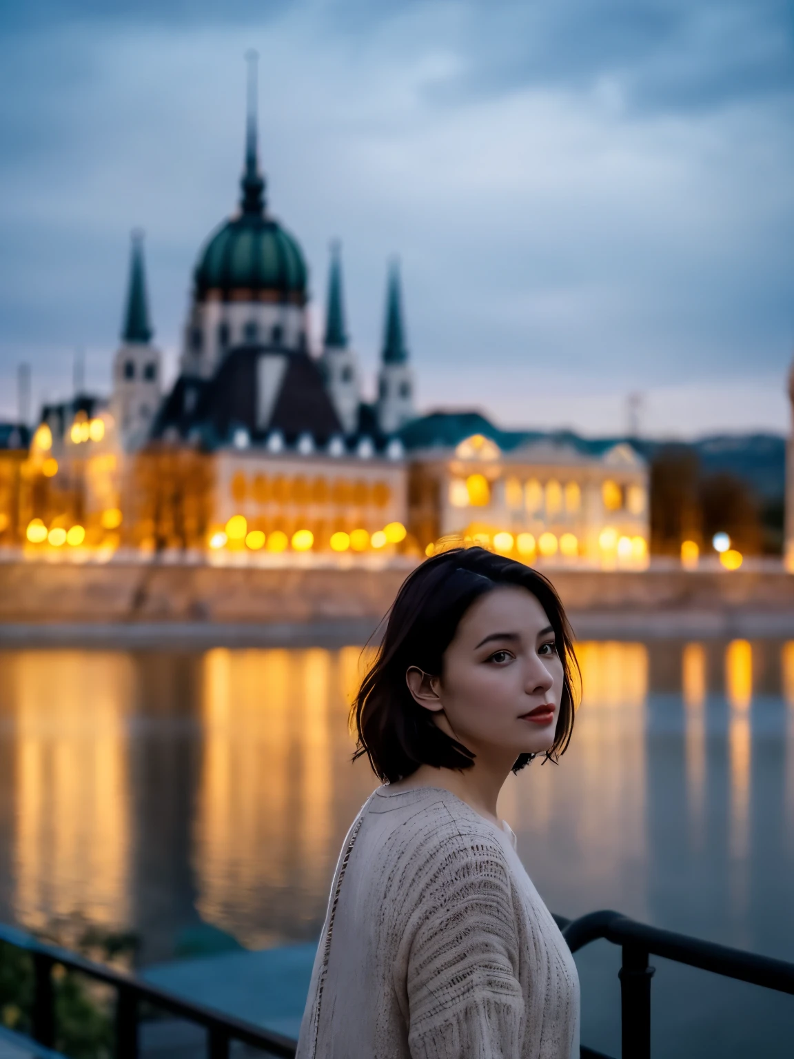 Crépuscule à Budapest
