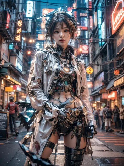 (top-quality:1.2, masterpiece)、ultra high resolution、extremely ultra surrealism, (Photorealsitic:1.4)、Raw photo、(Steampunk Battl...