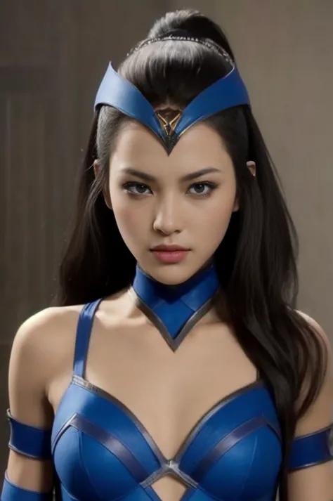 kitana, (melhor qualidade,ultra-detalhado,realista:1.37), lindo rosto detalhado,simetria perfeita,corpo perfeitamente modelado,m...