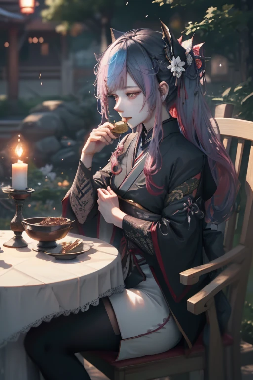 (genshin impact,feeding,feeding scene,male characters,male feeding scene,long hair,ethereal lighting,vibrant colors,anime style,realistic:1.2),
ultra-detailed,hair flowing in the wind,graceful motion,gentle expression,sunlit garden,beautifully decorated table,food share,tranquil atmosphere.
(best quality,4k,masterpiece:1.2),HDR,stunning visual effects,rich textures,attention to facial details,playful interaction,emotional connection,captivating ambiance.