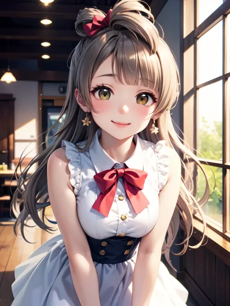 Kotori Minami、High resolution, highest quality, super high quality,3D Images、Kotori Minami、Absolute reference to the center、Cute...