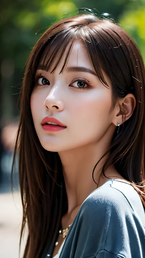 (hig彼st quality、8k、32k、masterpiece)、(Realistic)、(Realistic:1.2)、(High resolution)、(Random composition:1.6), Very detailed、Very beautiful face and eyes、1 girl、Delicate body、(hig彼st quality、Attention to detail、Rich skin detail)、(hig彼st quality、8k、Oil paints:...