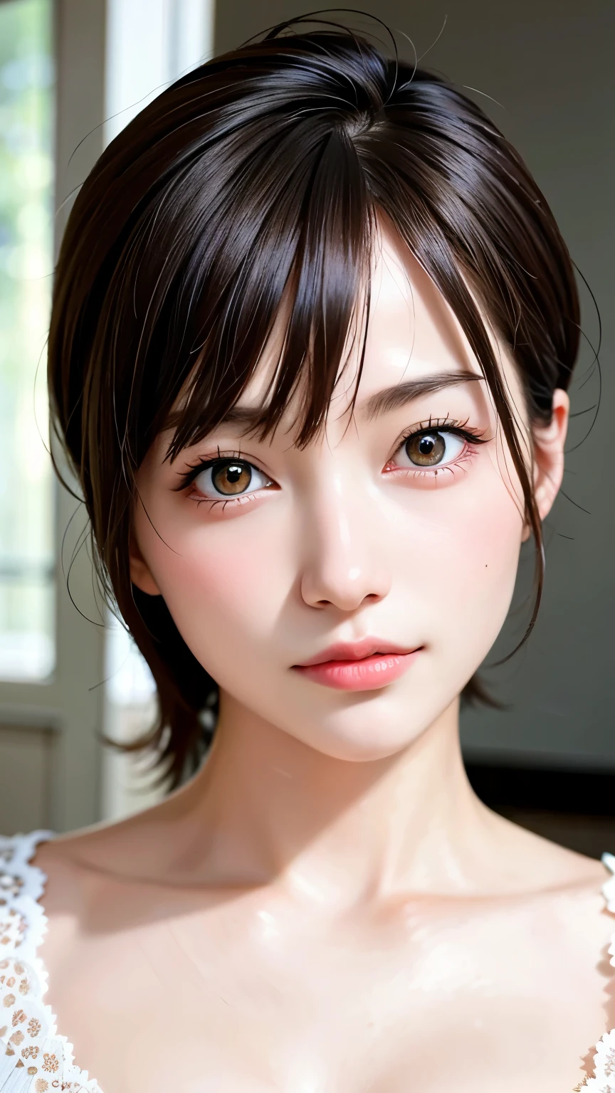 masterpiece, 最high quality, Ultra-high resolution, (Realistic:1.4), Beautiful face in every detail, High Quality Clothing, Amazing European Women, very cute, Portraiture, Soft skin and perfect face、Perfect Face, Shoot your hair, 8K resolution,Super Realistic,Very detailed,high quality, A broad perspective