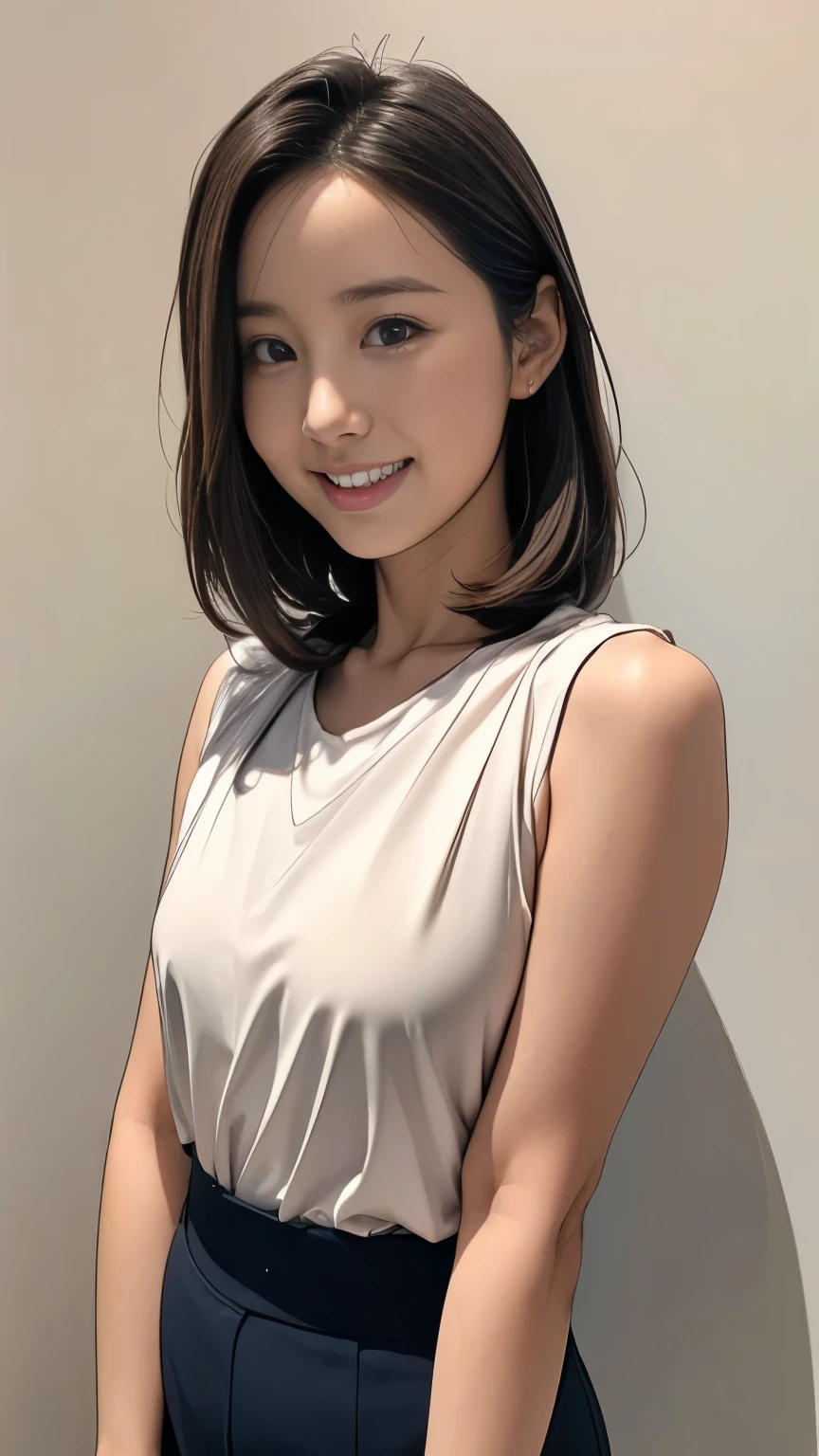 1 Female,nervous smile,from above,upper body,breast hold,face and body straight at the camera,Ultra-realistic as a photo,highest quality,8k, Ultra-high resolution,RAW Photos,well-proportioned body,Beauty,Small and beautiful breasts,POV,Sexy silk underwear,Sharpness,to close range,morikawa yuuki,