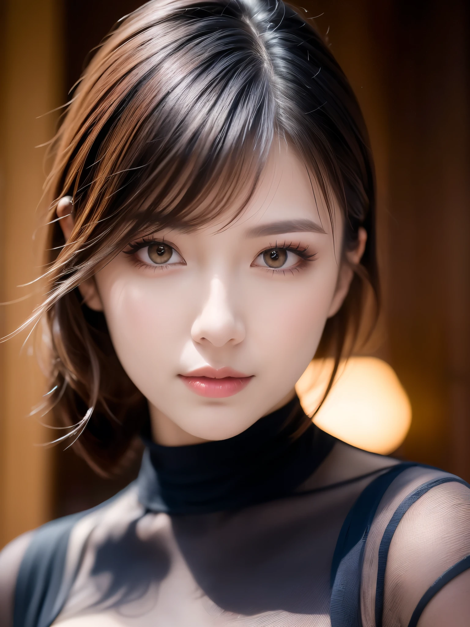 (Dark red right eye), (Dark blue left eye), (((masterpiece))), (((highest quality: 1.4))), ((Super Detail: 1.4)) , Lovely lady, Gorgeous Chinese Model, Translucent dress, See-through dress, Gorgeous exotic features, heterochromia with left is blue and right is red:1.5,  Shining silver hair, Highly detailed facial features, Expressive Face, Detailed Texture, Natural Skin Shader, Sexy Girls, amazing, skin tight dress, Japanese Model, Volumetric, Warm shades beneath her skin, Eyeshadow、Professional makeup、Gorgeous makeup、Portraiture、Sharp Eyes、Ultra-high resolution full body shots、