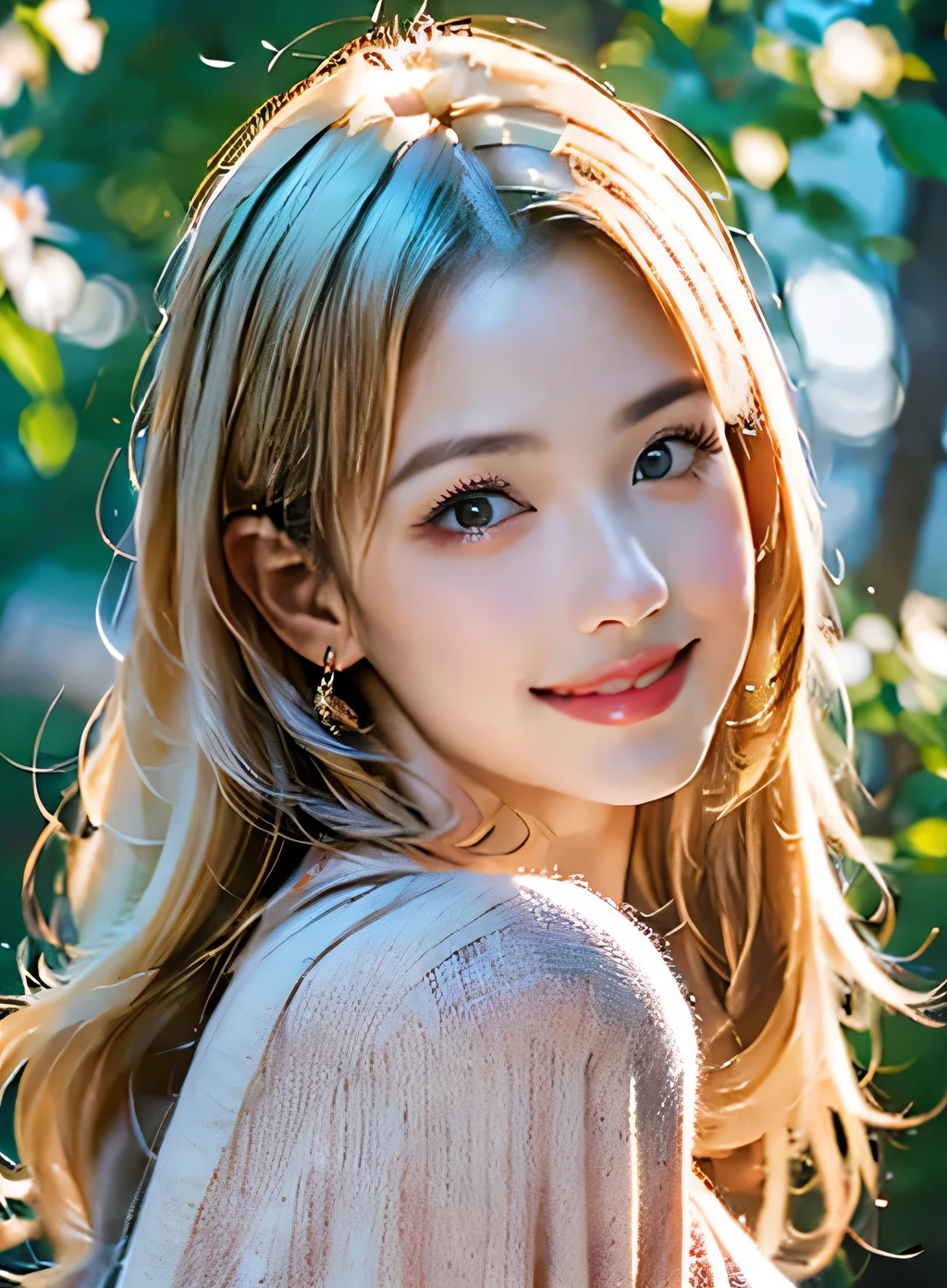 (RAW Photos, 最high quality), (Realistic, photo-Realistic:1.3), 最high quality ,masterpiece, (Symmetrical face), ((Big Ass, Big Breasts)), (beautiful girl), Pink lipstick, Colorful Makeup, Long eyelashes, Earrings, Applying eyeliner, Fair skin, Blonde Hair,(cute), (Detailed face), Fine grain, Detailed Iris, 8K Ultra HD, Digital SLR, Soft lighting, high quality, Film Grain, beautiful Fine grain, Beautifully detailed nose, Vagina Detail, Realistic face, Pink Cat, A light smile, (Very detailed face: 1.5), Fujifilm XT3, 最high quality, Super detailed, masterpiece, In detail, Superior, 8k wallpaper, Pixie Cut