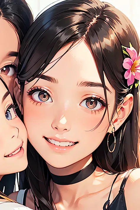 highest quality、high resolution、detailed background、(beautiful face in every detail:1.4)、anatomically correct、(draw the usual nu...