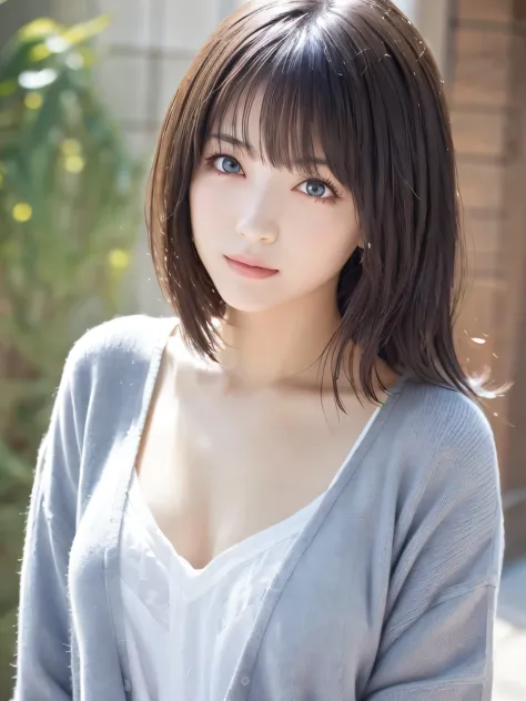 beautiful girl, (highest quality:1.4), (Very detailed), (Very detailed美しい顔), look forward to, Great face and eyes, iris,Medium Hair, Black Hair, (naked), (Change clothes:1.5), Smooth, very detailed CG synthesis 8k wallpaper, High-resolution RAW color photo...