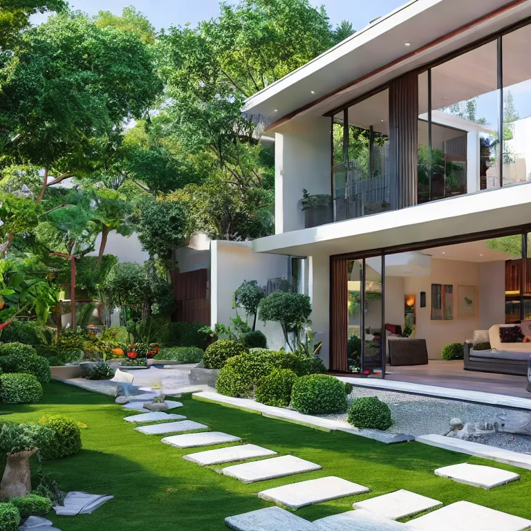 KTHOUSE Landscape2 - Garden Villa