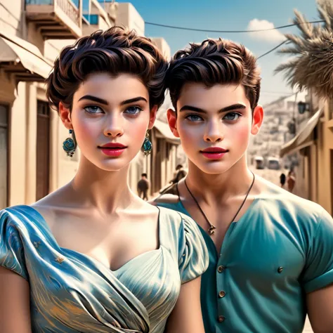 best quality overall physical looks very high quality somewhat anime look with to it but set in 1950s israel with both males and...