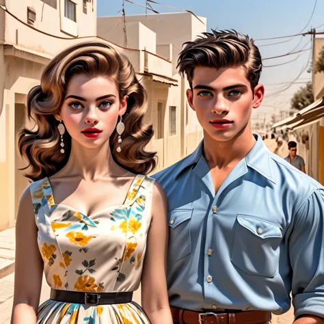 best quality overall physical looks very high quality somewhat anime look with to it but set in 1950s israel with both males and...