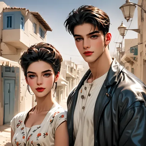 Best quality overall physical looks Very high quality somewhat Anime look with to it but set in 1950s Israel with both males and...