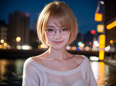 japanese girl in casual clothes、observe the audience、tokyo cityscape at night、(highest quality、masterpiece)))、hd fine、very detai...