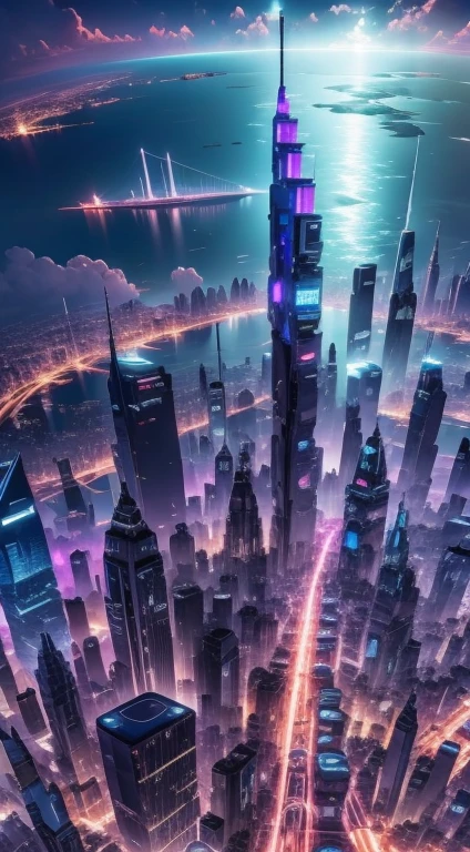 "Futuristic Cityscapes in 64K 3D"
Description: Imagine and design an AI image that depicts a futuristic metropolis with mind-blowing 3D rendering and 64K resolution. Bring to life towering skyscrapers, flying vehicles, bustling streets, and awe-inspiring architectural details, all with hyper-detailed realism. Utilize Unreal Engine v5 to create a cityscape that blurs the line between reality and imagination, complete with dazzling HDR lighting effects.