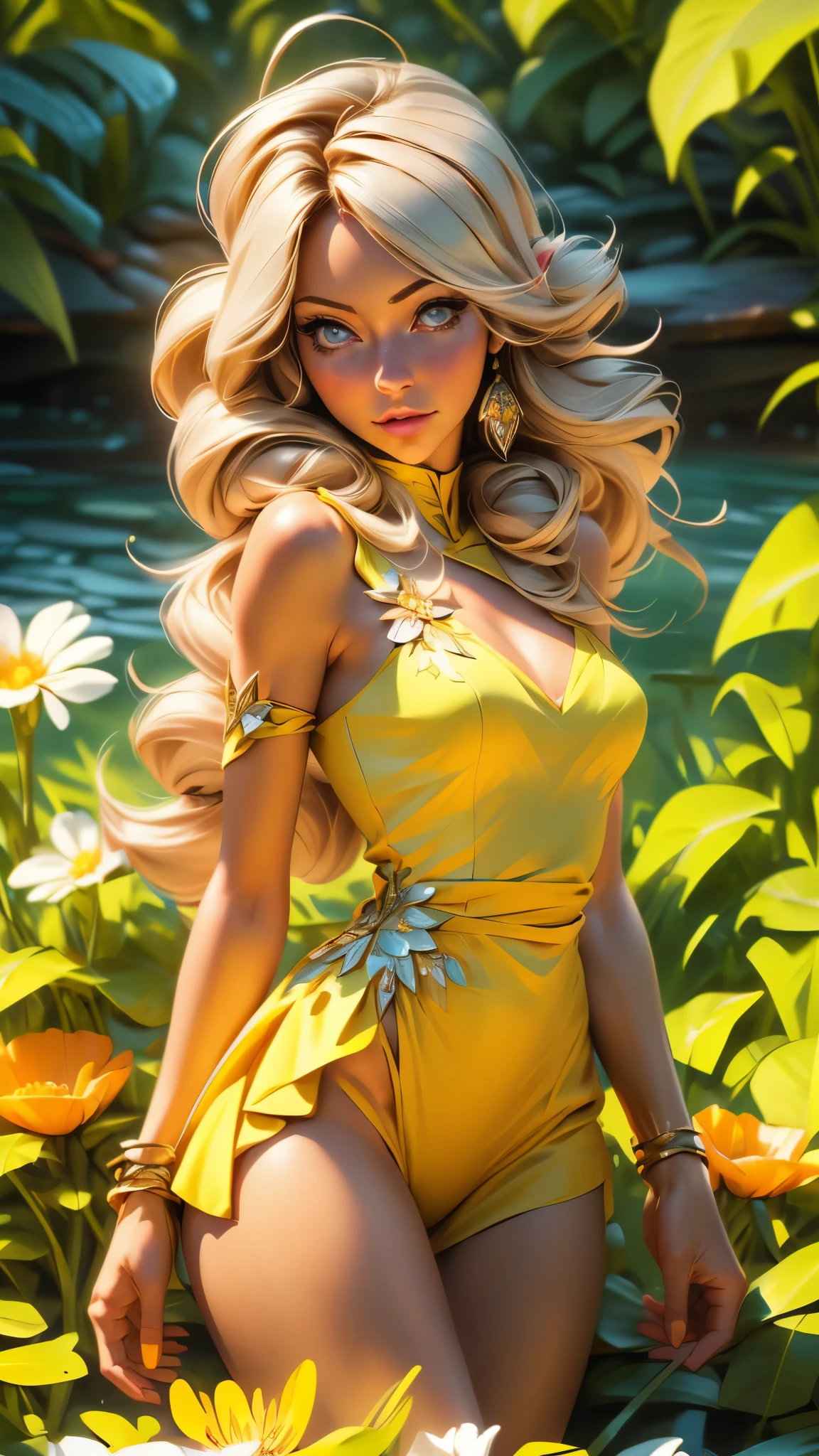 (best quality,4k,8k,highres,masterpiece:1.2),ultra-detailed,(best quality,realistic:1.2), emmastarrlora, lovely woman,field of poppy flowers,sheer yellow floral print summer dress,sunset,play,joy,beauty,harmony,portrait,soft lighting,vibrant colors, HDR, 8k, absurdres, cinestill 800, sharp focus, add_detail:2, Ultra HD | | | ((Fullbody-shot)) add_detail:2 (1woman, solo)