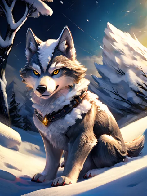 snow wolf