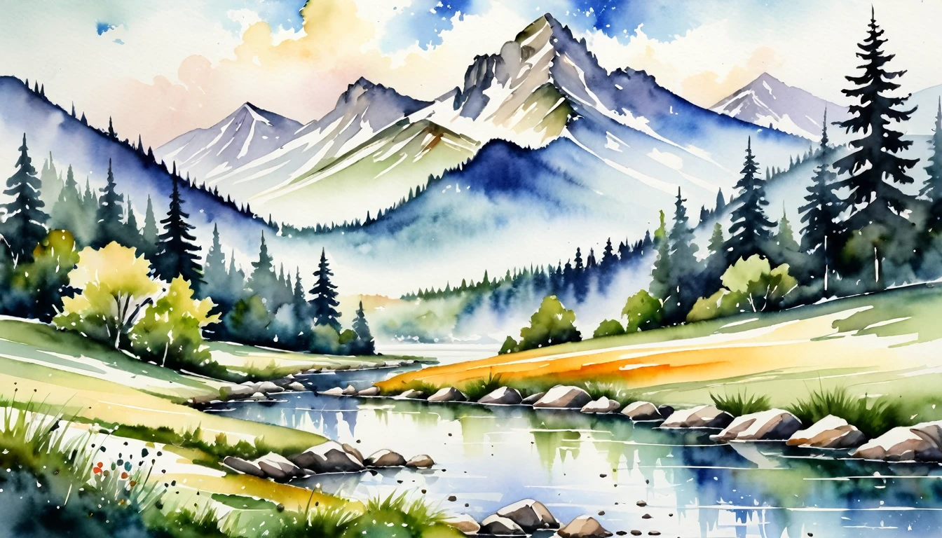 Watercolor Landscape