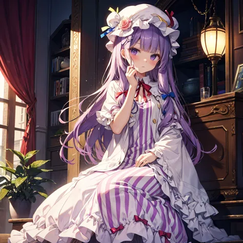 Patchouli Knowledge Victoria Dress with Frills　solo
