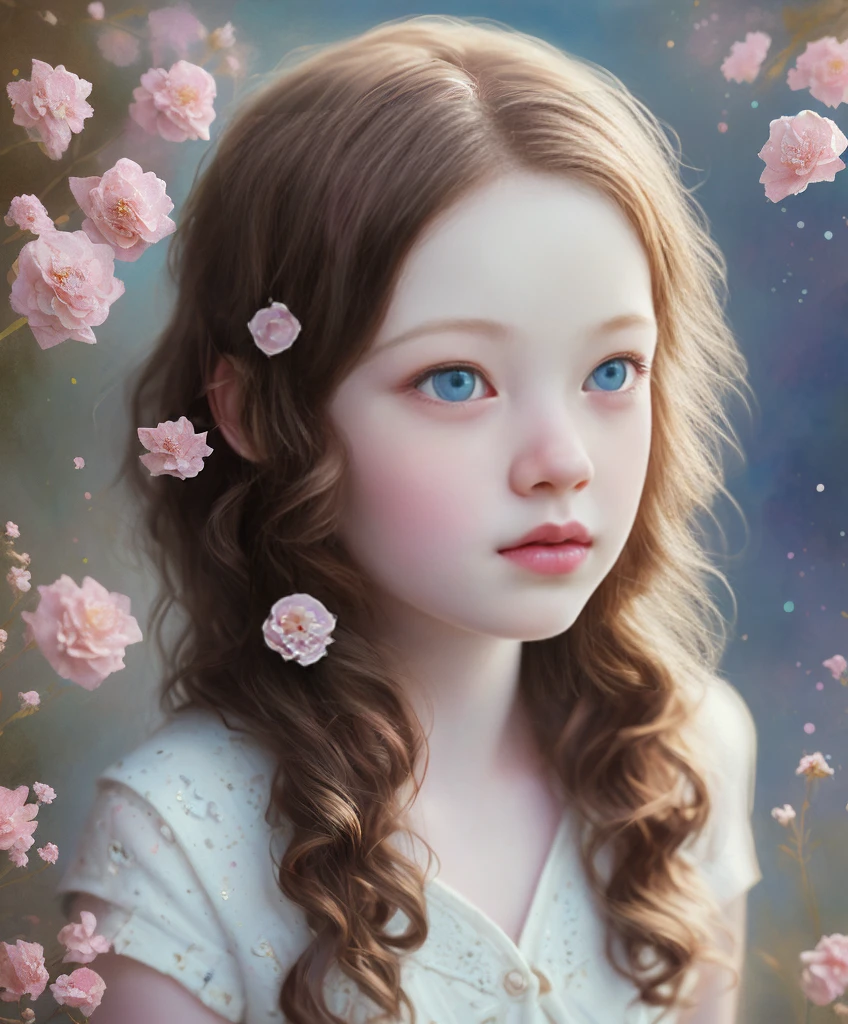 (Cinematic Photo:1.3) of (Realistic:1.3),(Cosy:1.3) beautiful 12 year old girl, (intricate cute brown hair), highly detailed skin textures, lifelike skin texture, looking intimately directly at camera, (looking at viewer), pouting lips, Pastel, glitter, dramatic, dreamy, pastel flower garden, elegant, Whimsical, Delicate, Highly detailed, Intricate, UHD digital photo, Fantasy theme, white underwear, Fantasy concept art, glamour girl, beautiful young girl, perfect body, highly detailed full body shot, dreamy, pastel, Watercolor, Whimsical, Delicate, detailed hair ribbon, Highly detailed texture, life like texture, digital painting,Highly Detailed photograph,(Art Deco:1.3),(Photorealism:1.3),(Classical Realism:1.3),(Fujifilm Superia:1.3),naturalism, golden hour light