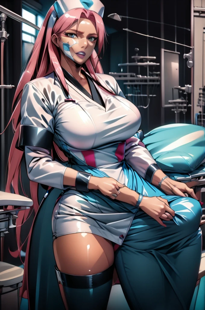 nurse uniform,hospital, latex nurse suit,nurses,busty,elbow gloves,labcoat,blonde hair woman,red eyes , gigantic ,medical instruments,asian nurse,two nurses,speculum,examination room,oversize ,big ass ,strap on, lay on table ,legs spreaded,giving birth,gyno chair , dentist,Milf,latex,red uniform,oversize breasts