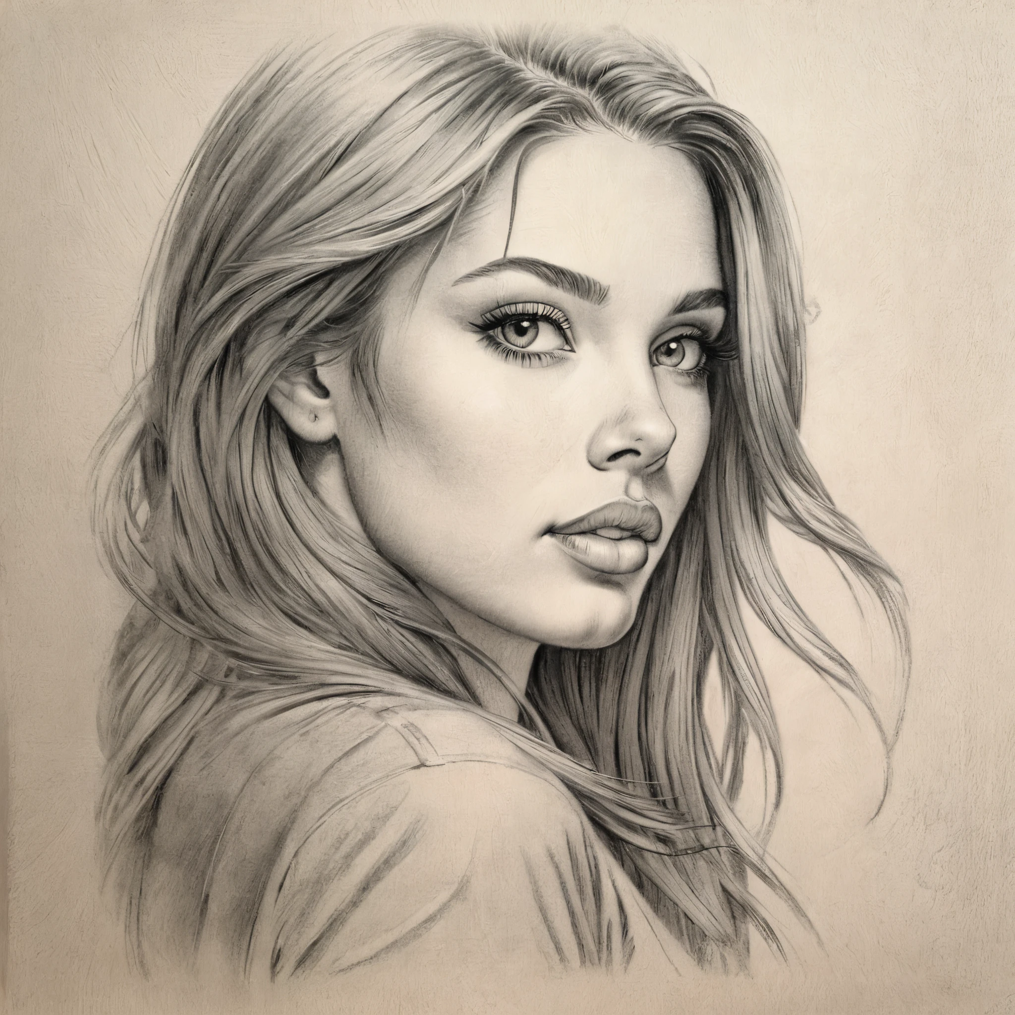 drawing of a woman , drawing, draw with pencil, draw with pencil, detailed beautiful , detailed beauty , matte drawing ,draw with pencil