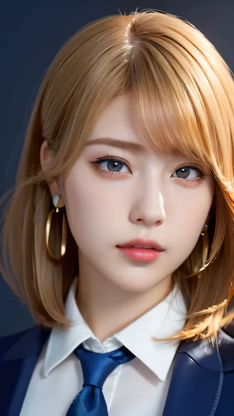 ((Face close-up:1.21)), Shut your mouth, (highest quality:1.4), 32K resolution, (Realistic:1.5), (Ultra-realistic:1.5), High resolution UHD, (masterpiece:1.2)), (Improvement of quality:1.4), (Very beautiful face details), (Highest quality realistic skin te...