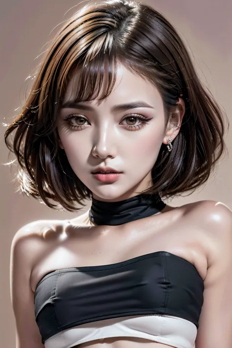 Realism, Realistic, (the most absurd quality), Photorealistic photo, ((portrait)) a cute 1model:1.4 20yo, ((close up of her face...
