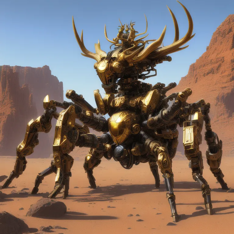 a close up of a golden spider with a black body and legs, steampunk spider, mechanical spider legs, arachnid, lolth, arachne, sp...
