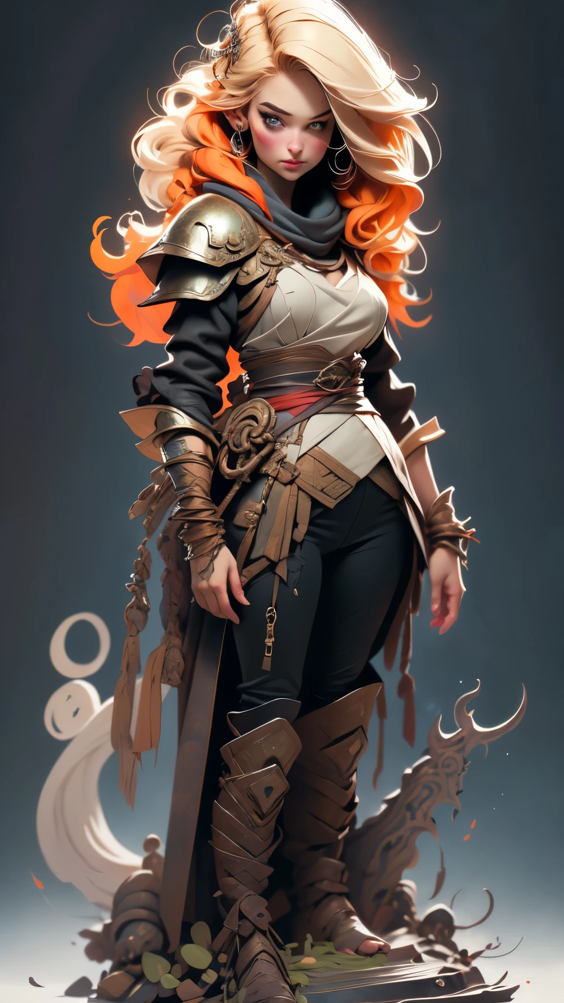 (best quality,4k,8k,highres,masterpiece:1.2),ultra-detailed,(best quality,realistic:1.2), realistic, a young girl ( LeeleeSobieski ) (16-) a sorceress, fiery red curly hair,freckles,sorceress's clothes (fantasy, acts of the 13th- 14th centuries),releases a fireball from her right palm forward towards the forest,mysticism, fantasy, witchcraft, rendering 8k, HDR, photorealism,furious gaze, fire attacks, cleavage, tearing mantle, (clothes) , scarlet cloak,fighting posture,cute face,pale white skin, vibrant colors, HDR, 8k, absurdres, cinestill 800, sharp focus, add_detail:2, Ultra HD | | | ((Fullbody-shot)) add_detail:2 (1woman, solo)
