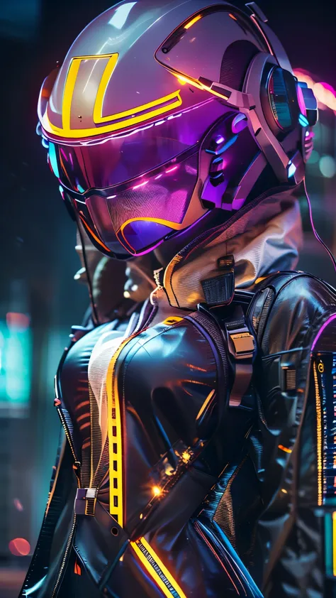 (good structure),high dynamic range,ultra high definition,8k,1 girl,blurred background,cyberpunk protective clothing,cyberpunk p...