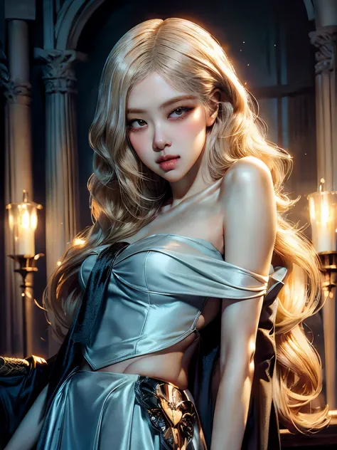 Princess of lightness,((short wavy Creamy Golden Blonde hair)),(Creamy Blonde hair),(short hair),(wavy hair),(golden eyes),busty...