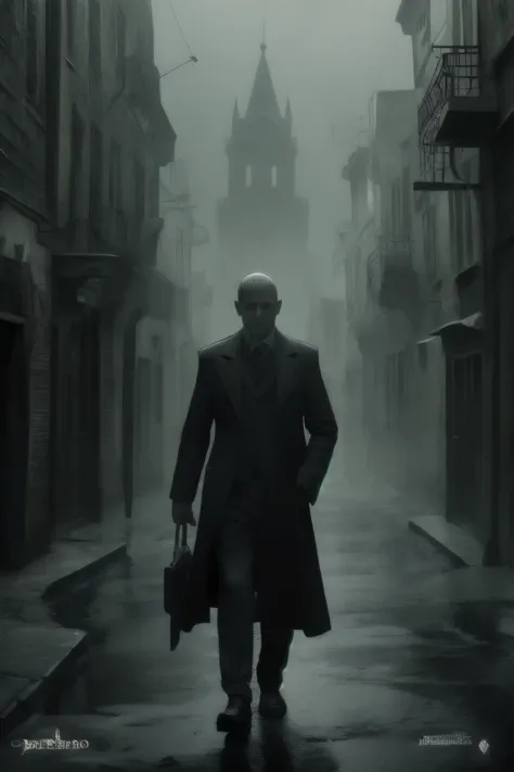 O Assombroso Devaneio de Innsmouth: View a hauntingly atmospheric scene inspired by H.P. Lovecraft&#39;s story, "A sombra sobre ...