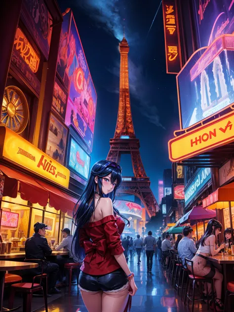 Las Vegas is、A glorious oasis in the middle of the desert。At night、The whole city is enveloped in colorful neon lights、Its brill...
