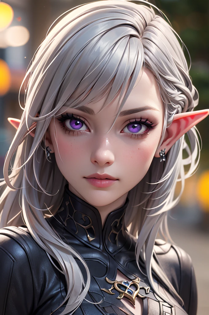 beautiful detailed eyes, beautiful detailed lips, extremely detailed eyes and face, long eyelashes, 1 girl, drow elf, midnight black skin, solid violet eyes, silver hair, confident, vicious, wearing only scant body jewelry in the style of a spider web, snake whip, unclad, fearless, best quality, 4k, 8k, highres, masterpiece:1.2, ultra-detailed, realistic, photorealistic, photo-realistic:1.37, HDR, UHD, studio lighting, ultra-fine painting, sharp focus, physically-based rendering, extreme detail description, professional, vivid colors, bokeh, portrait