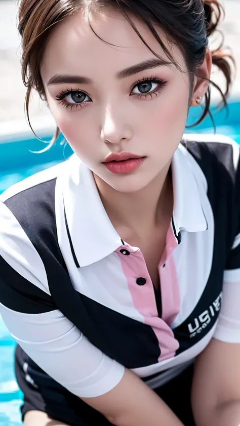 (Realism), (Highest resolution), ((Hyper absurd details of realistic perfectly round brown_eyes:1.3 in hyper absurd quality and ...